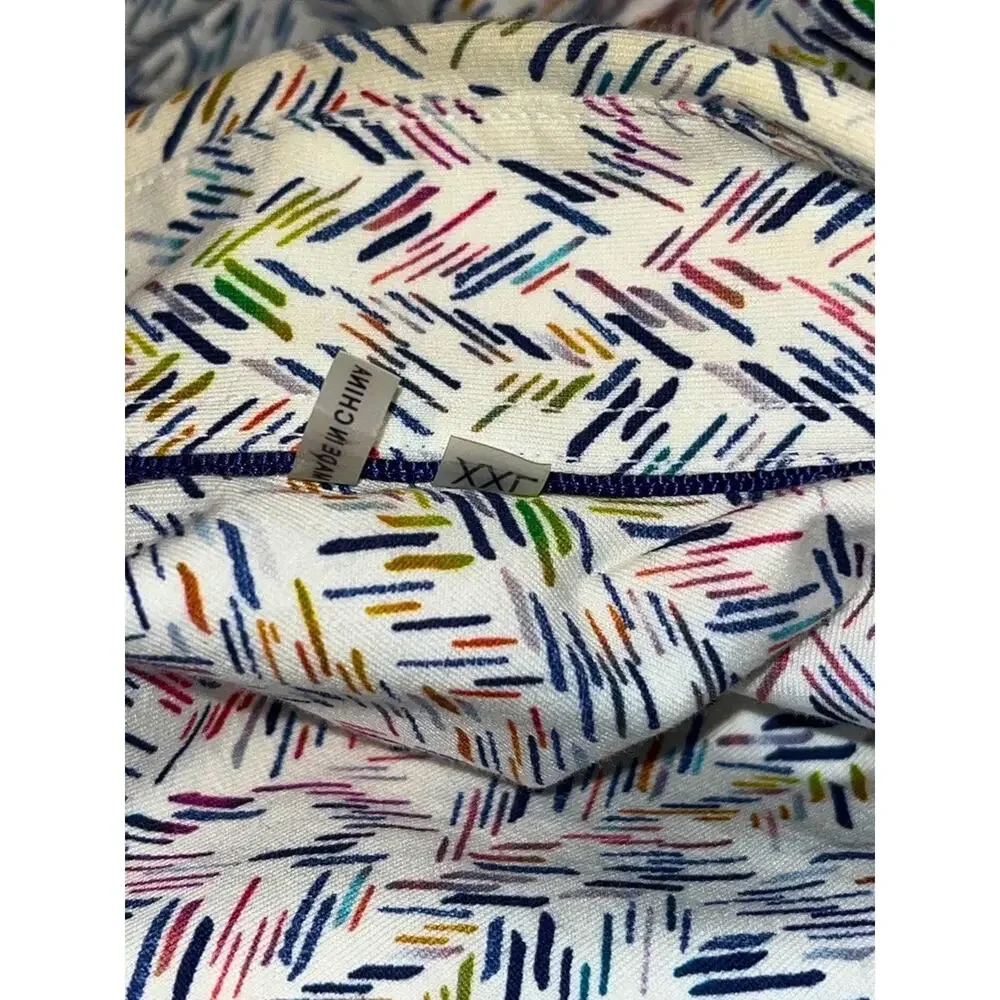 Bugatchi OoohCotton Tech Shirt 2XL 8-Way Stretch Short Sleeve Button Up NWOT - Picture 5 of 8